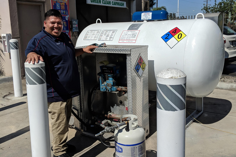 Propane Tank Refill in Gardena, Torrance